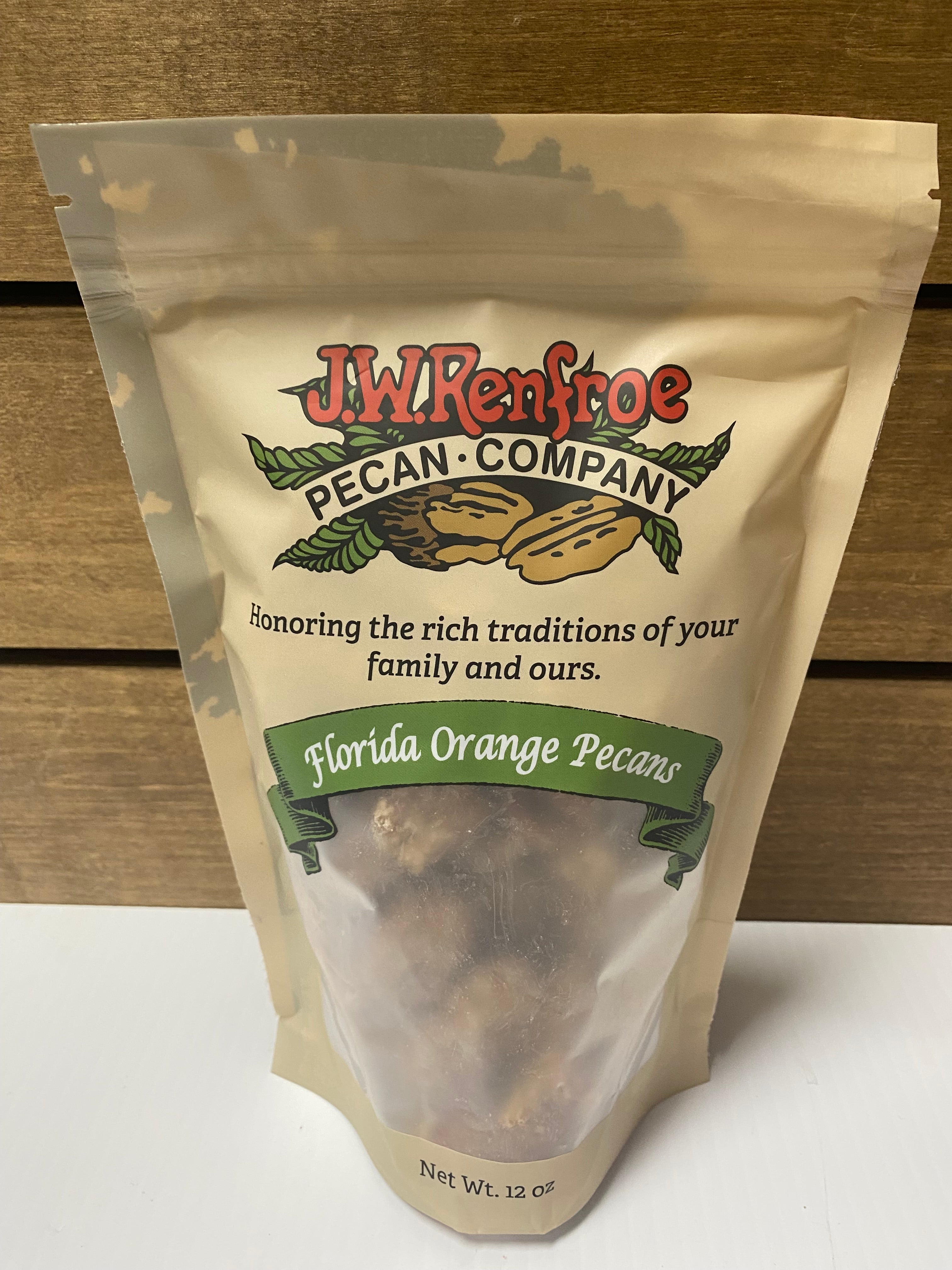 Florida Orange Pecans – J.W. Renfroe Pecan Company