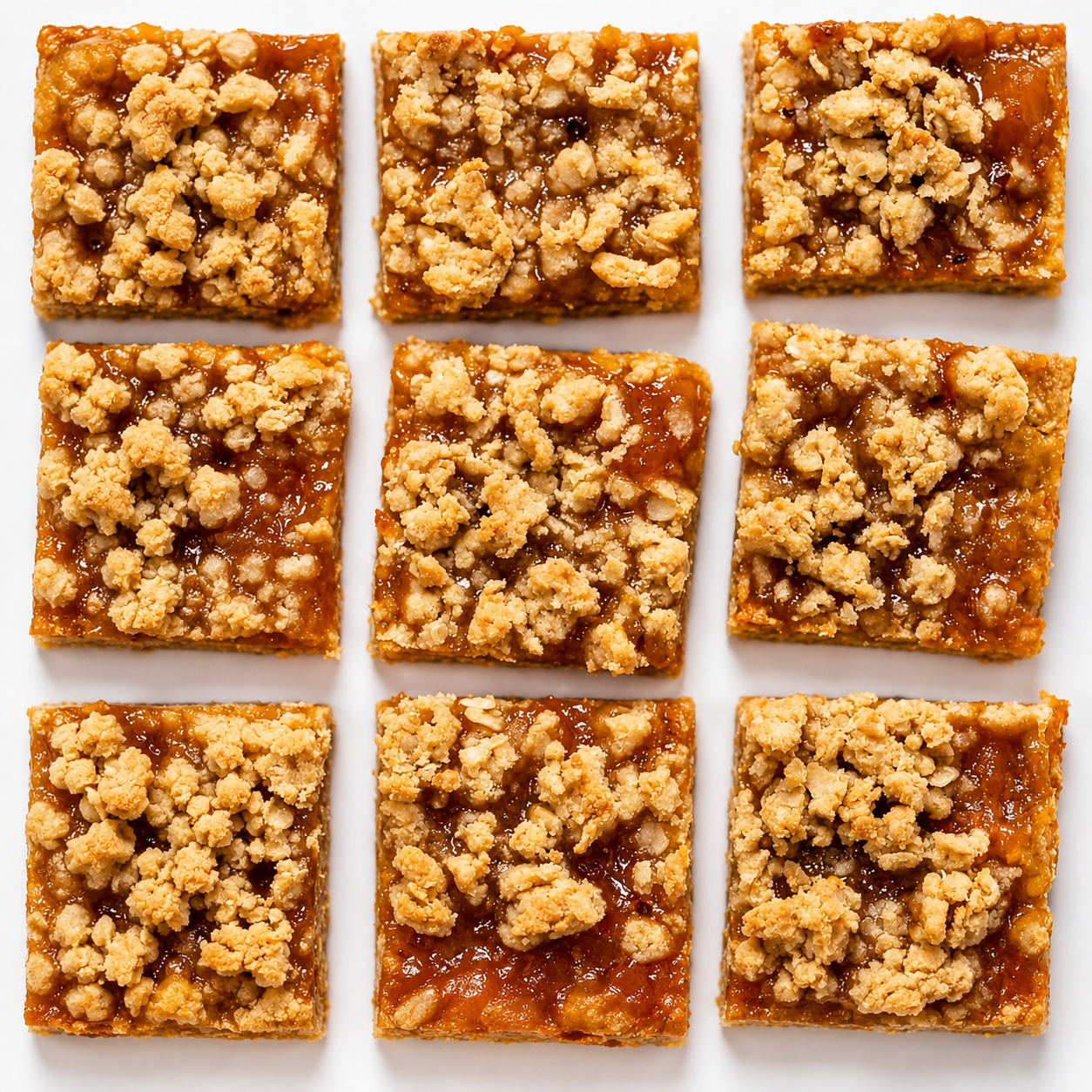 Apricot Oatmeal Pecan Bars