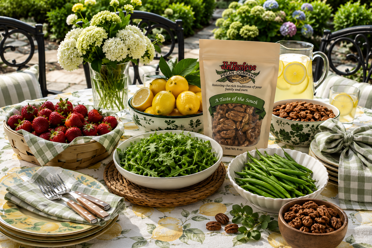 Fresh Summer Meals with Renfroe Pecans