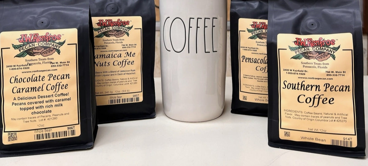 Renfroe Pecan Coffee Pensacola FL www.renfroepecan.com