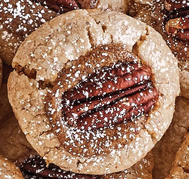 Pecan Thumbprint Cookies Recipe - Renfroe Pecan Company, Pensacola FL