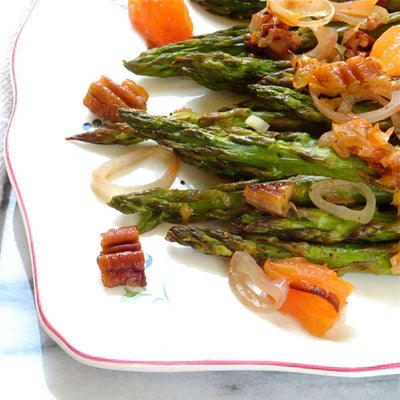 Asparagus with Orange & Pecans Recipe - Renfroe Pecan Company, Pensacola FL