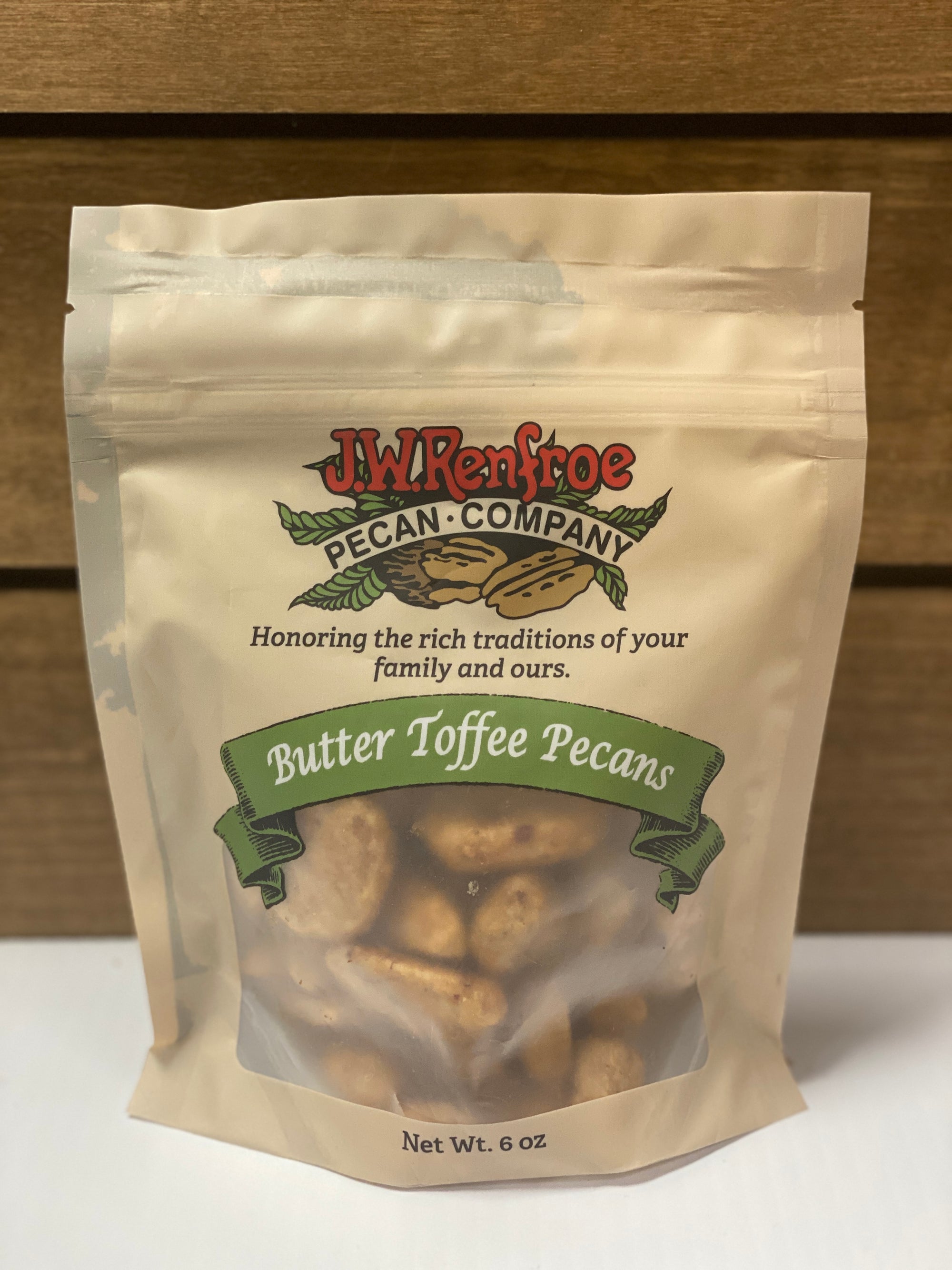 Butter Toffee Pecans 6oz.