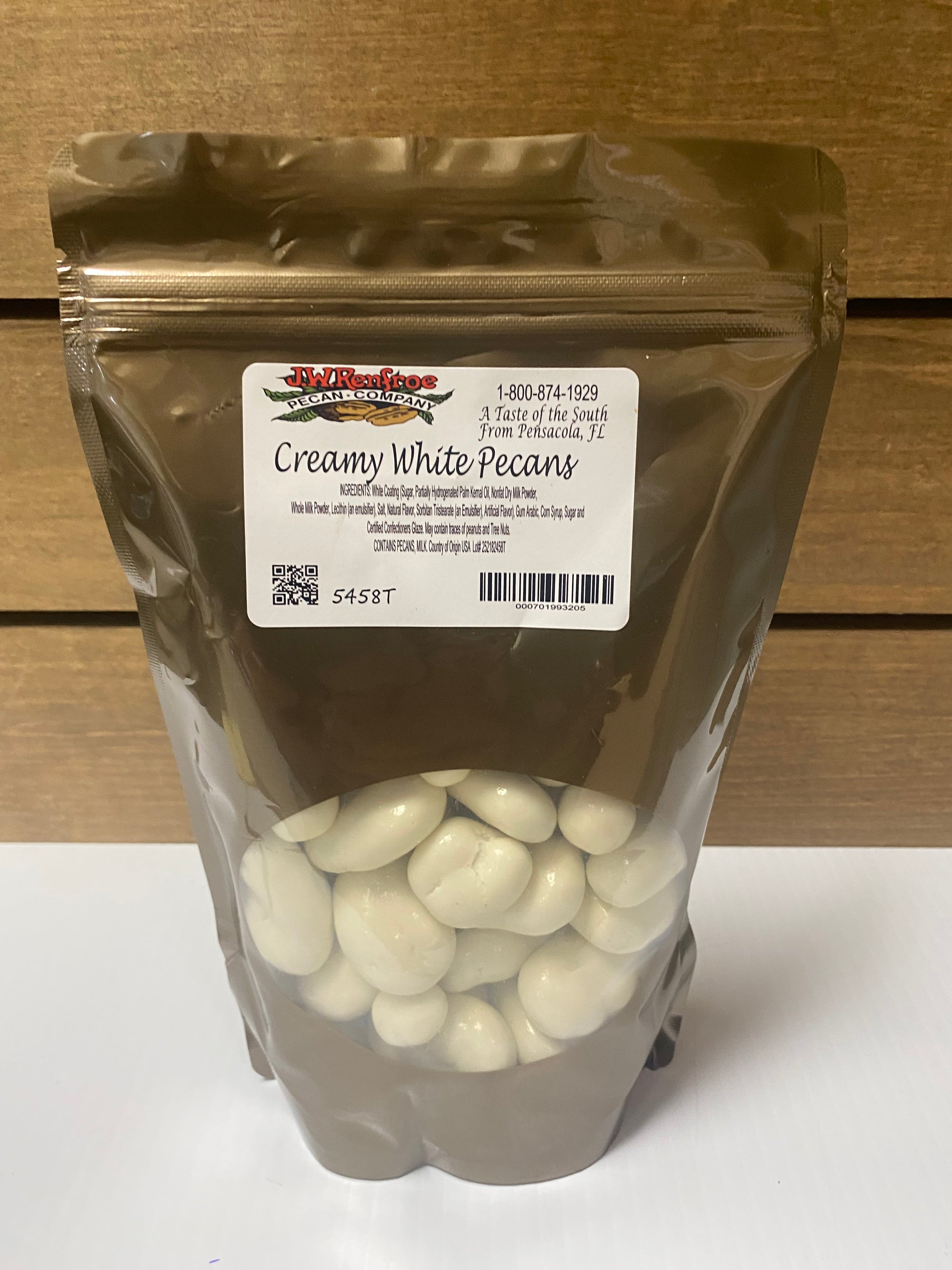 Creamy White Pecans