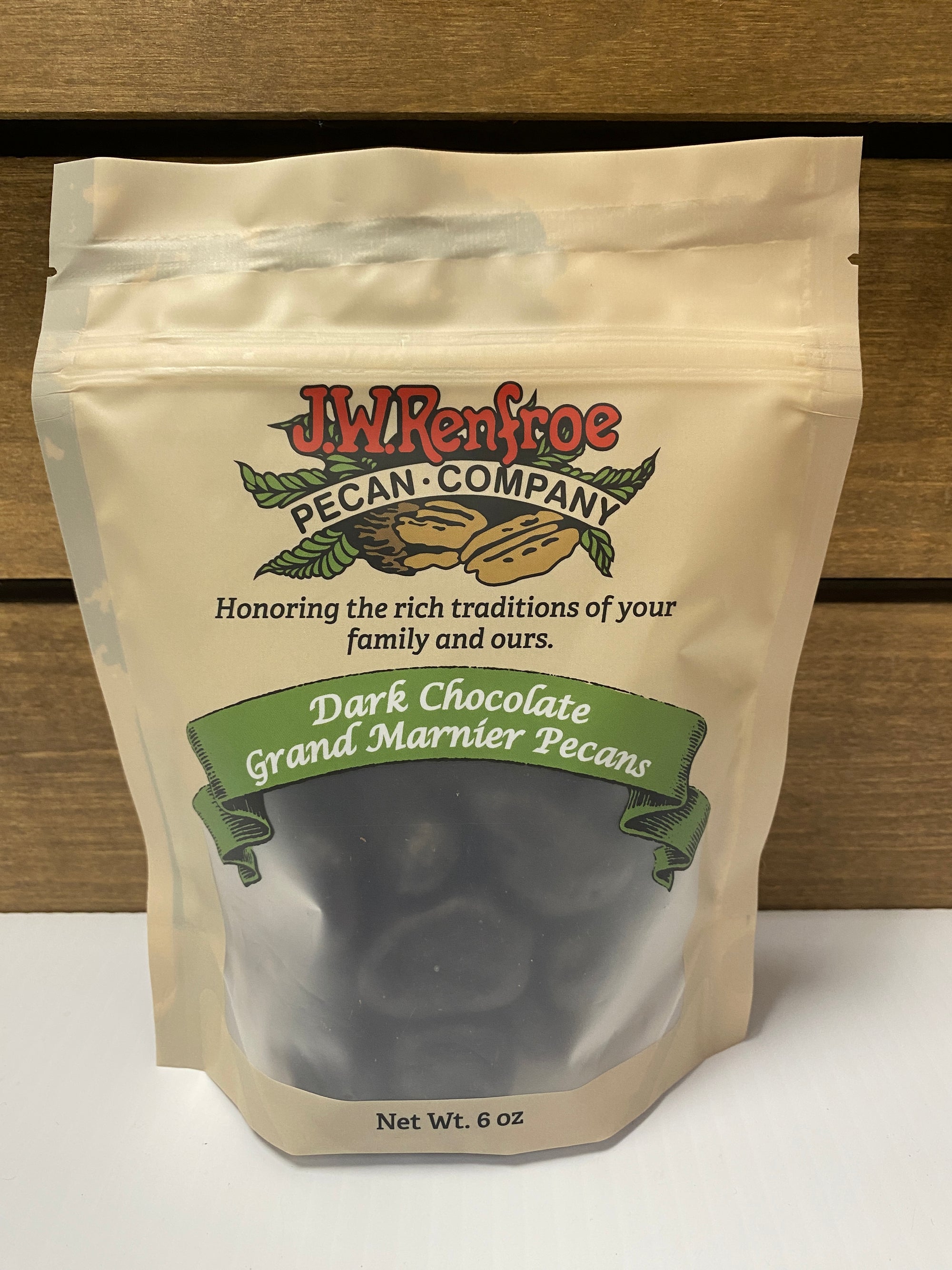 Dark Chocolate Grand Marnier Pecans