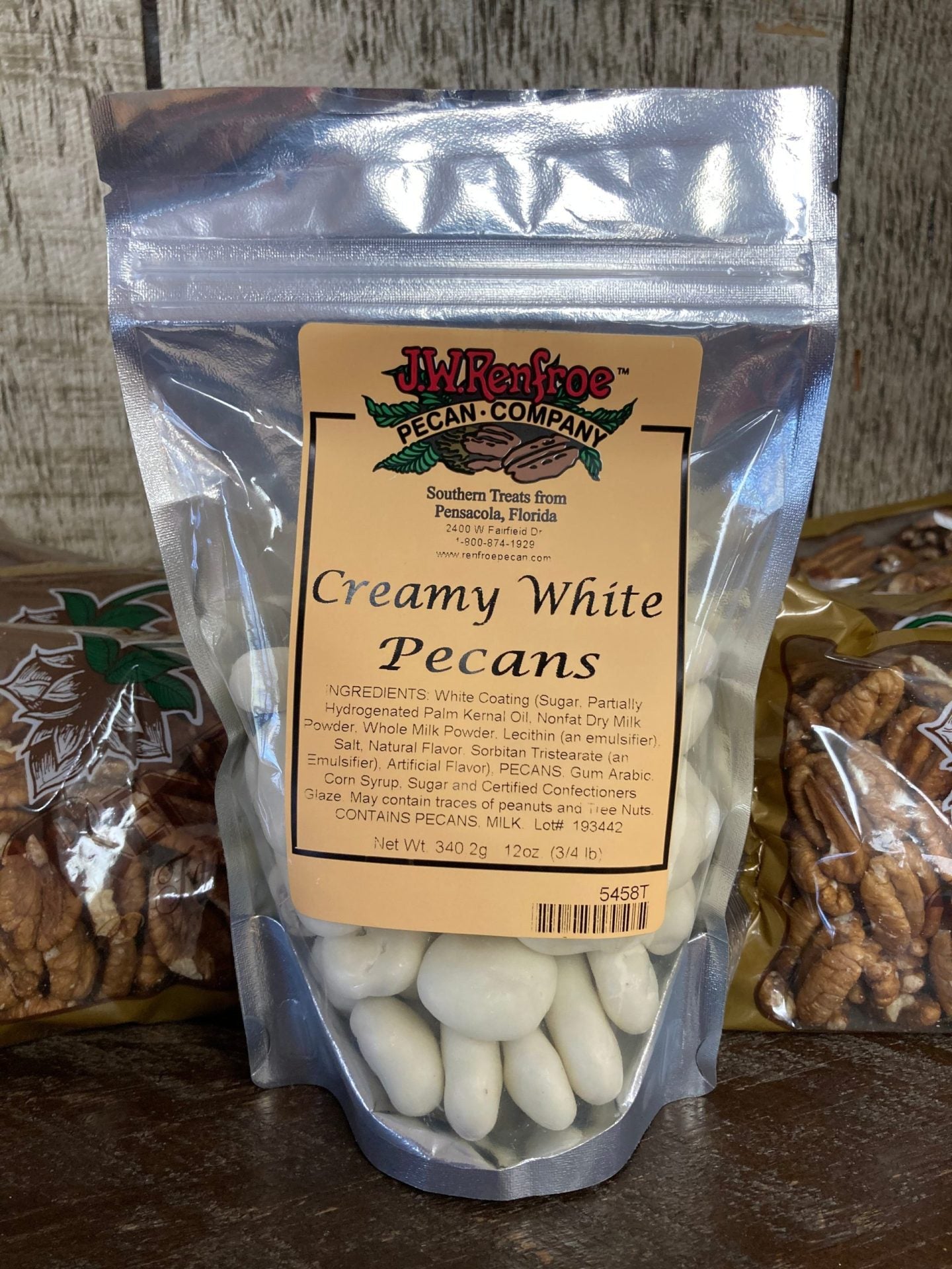 Creamy White Pecans