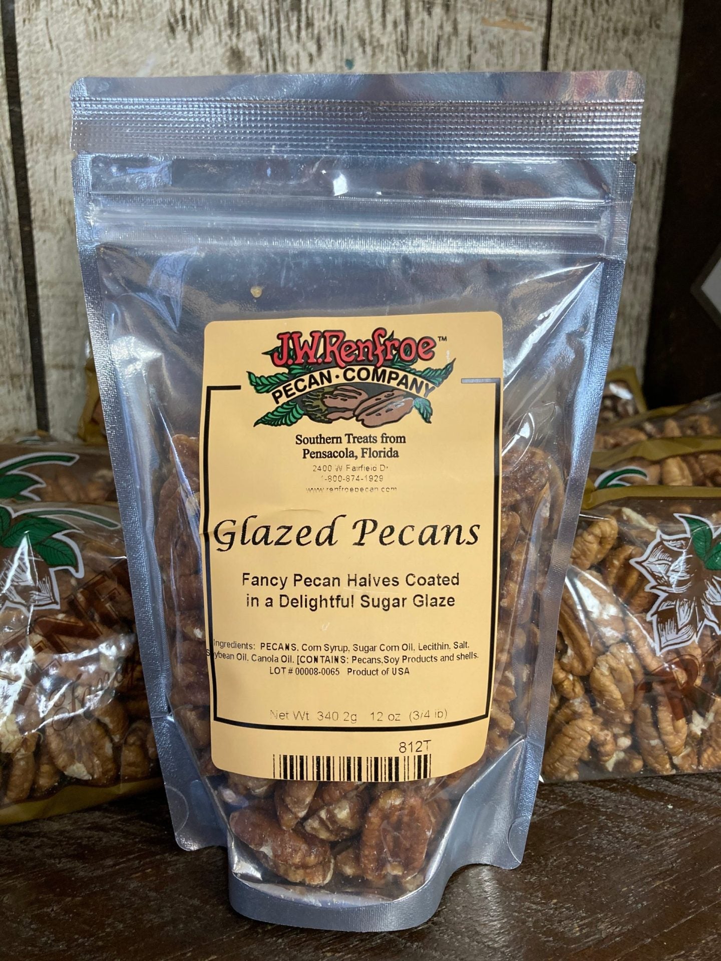 Pecan Log 7oz. – J.W. Renfroe Pecan Company