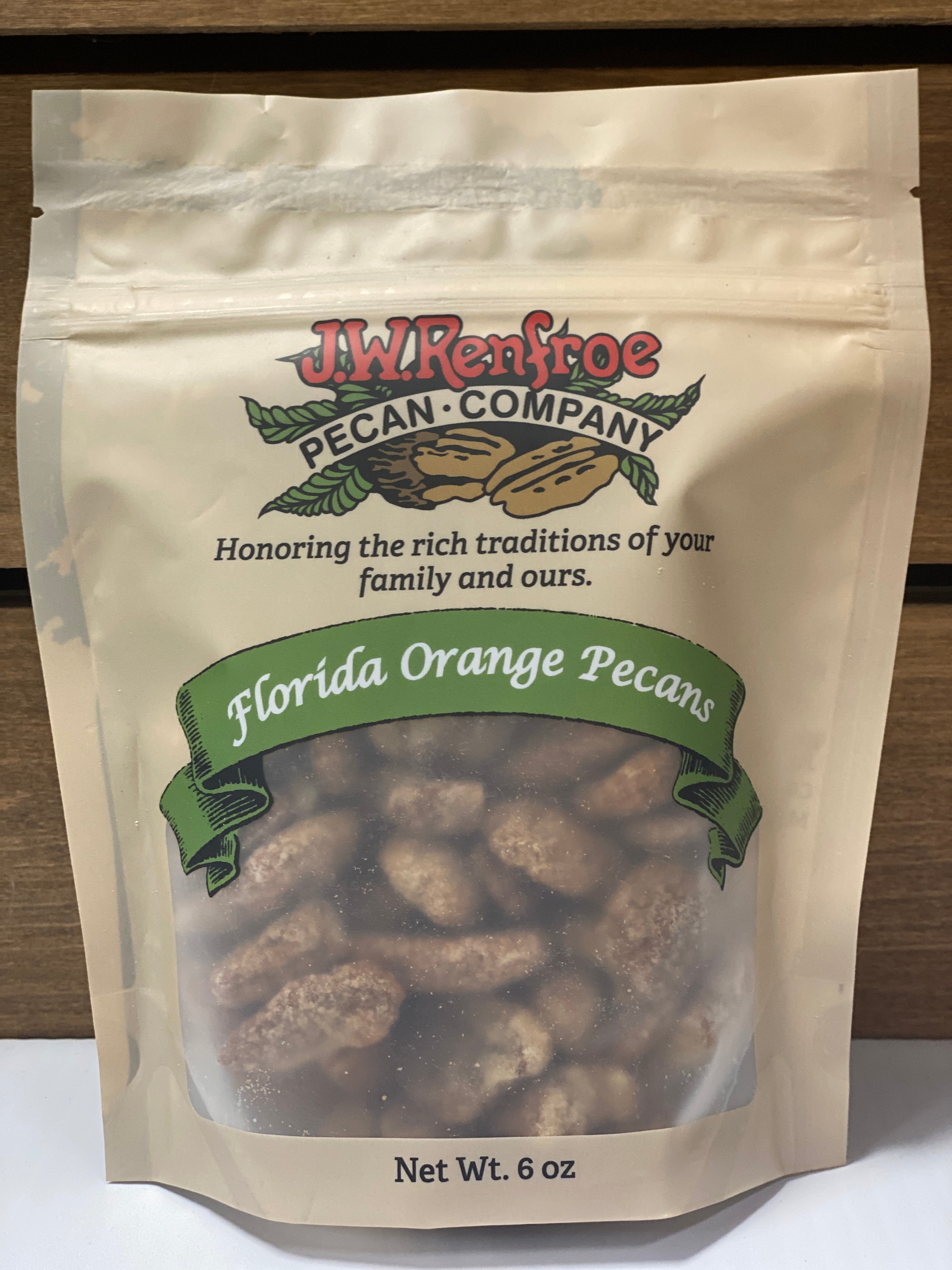 Florida Orange Pecans – J.W. Renfroe Pecan Company
