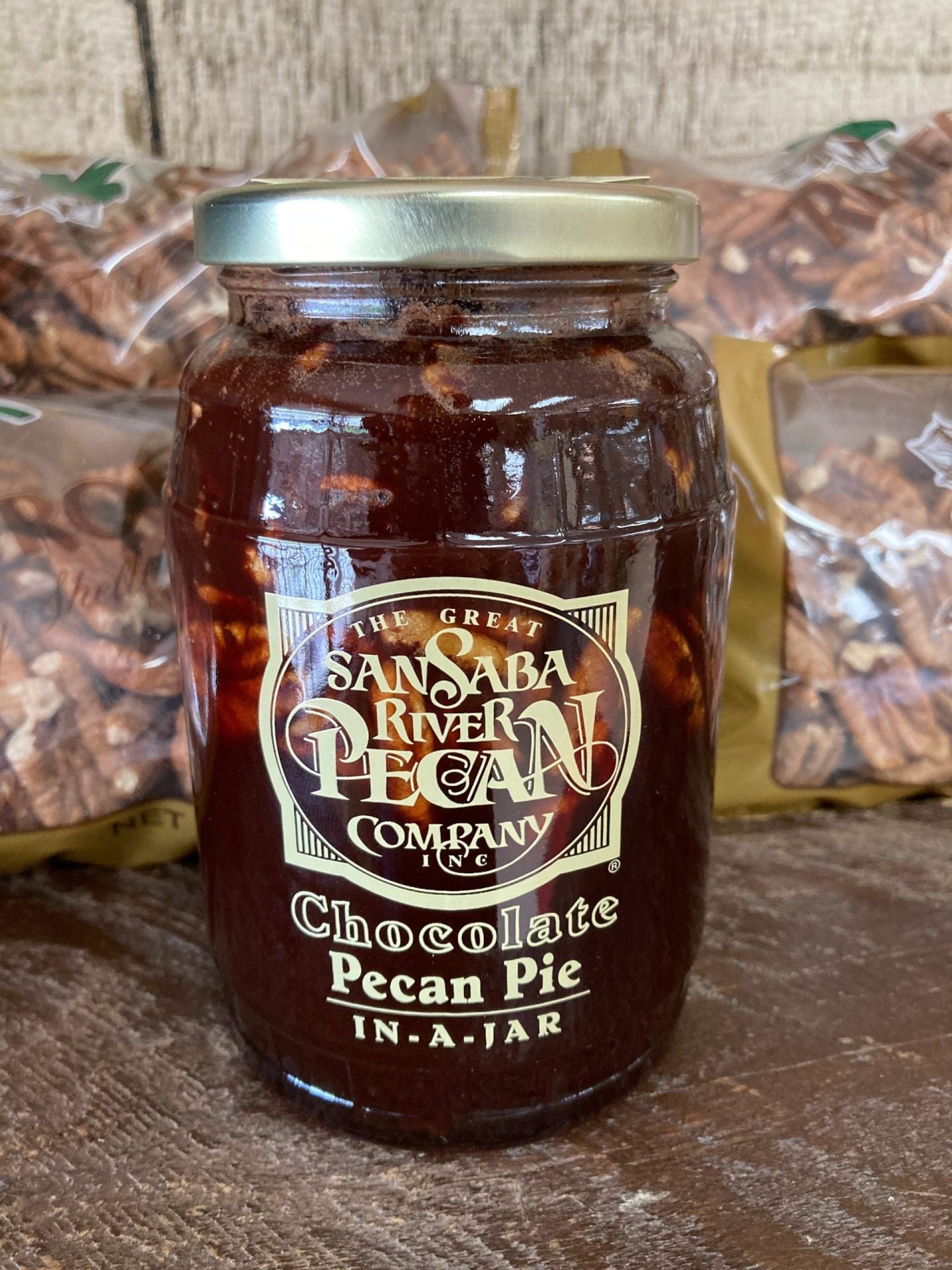 Chocolate Pecan Pie In A Jar