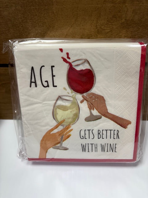 Cocktail Napkin Age Gets Better