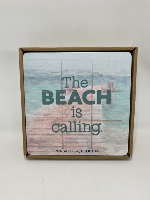 Beach Calling Tic-Tac-Toe Game