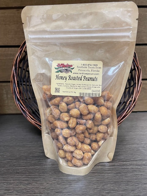 Peanut Honey Roasted 6 oz – J.W. Renfroe Pecan Company