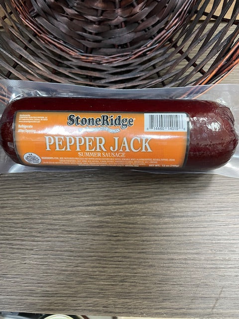 WI Pepper Jack Summer Sausage