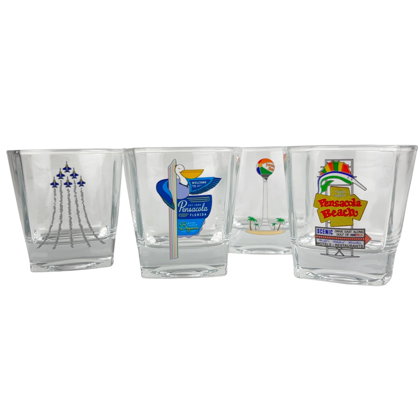 Icons of Pensacola – Rocks Glass Set