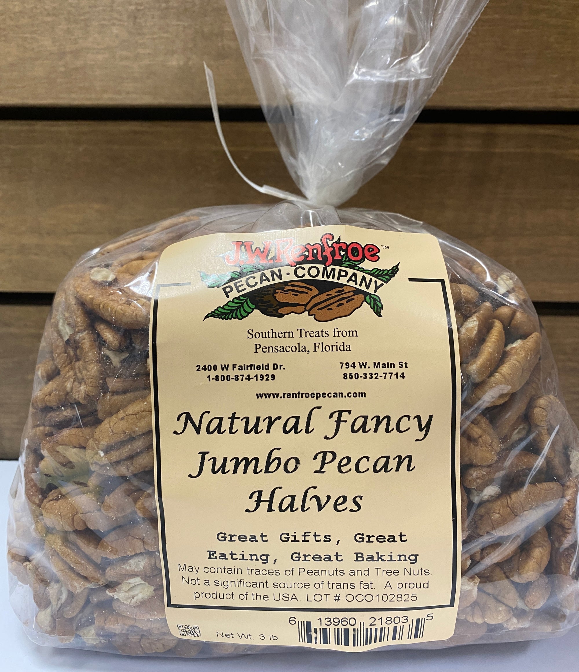 Jumbo Pecan Halves 3 lb