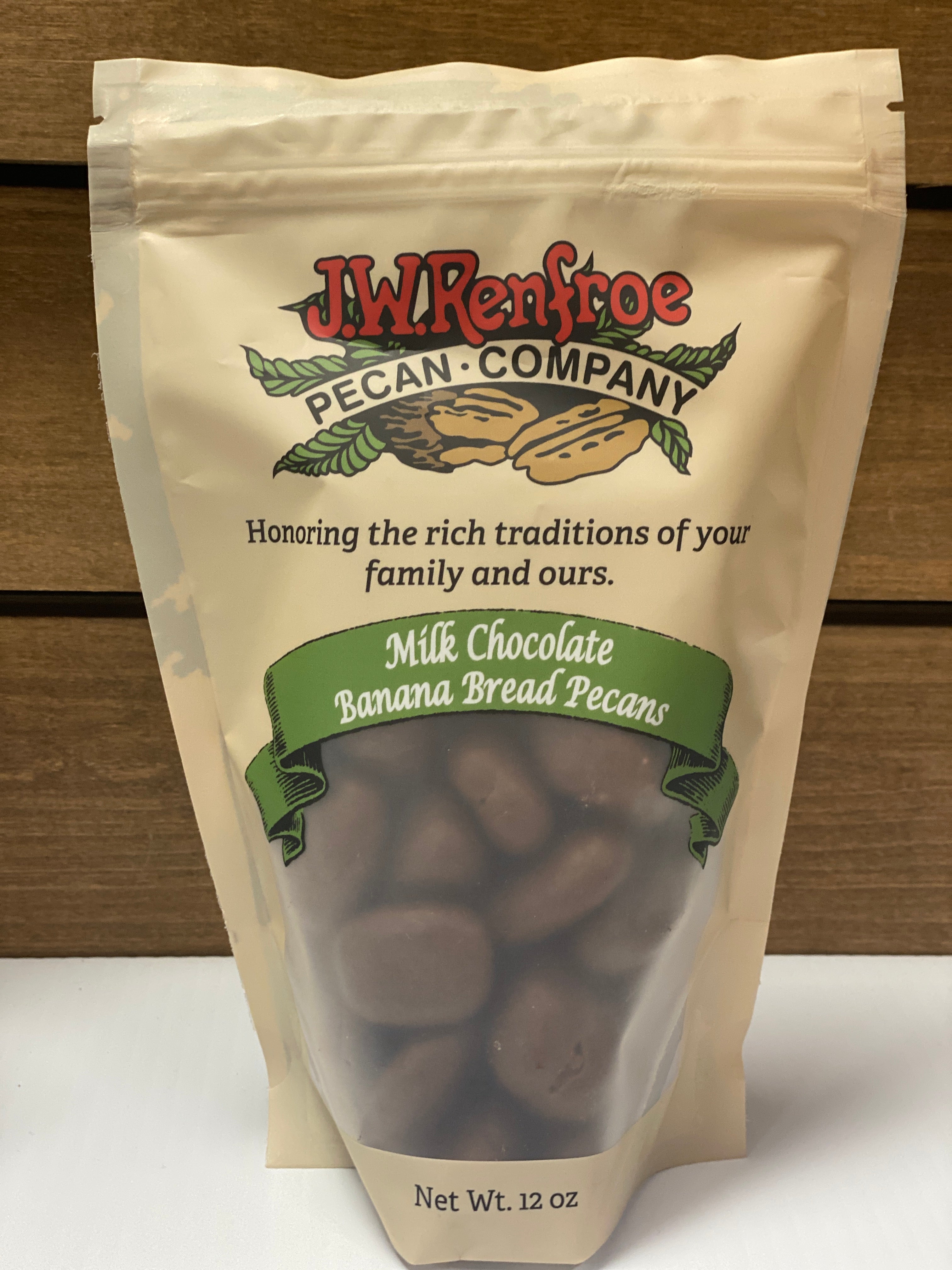 Milk Chocolate Banana Bread Pecans – J.W. Renfroe Pecan Company