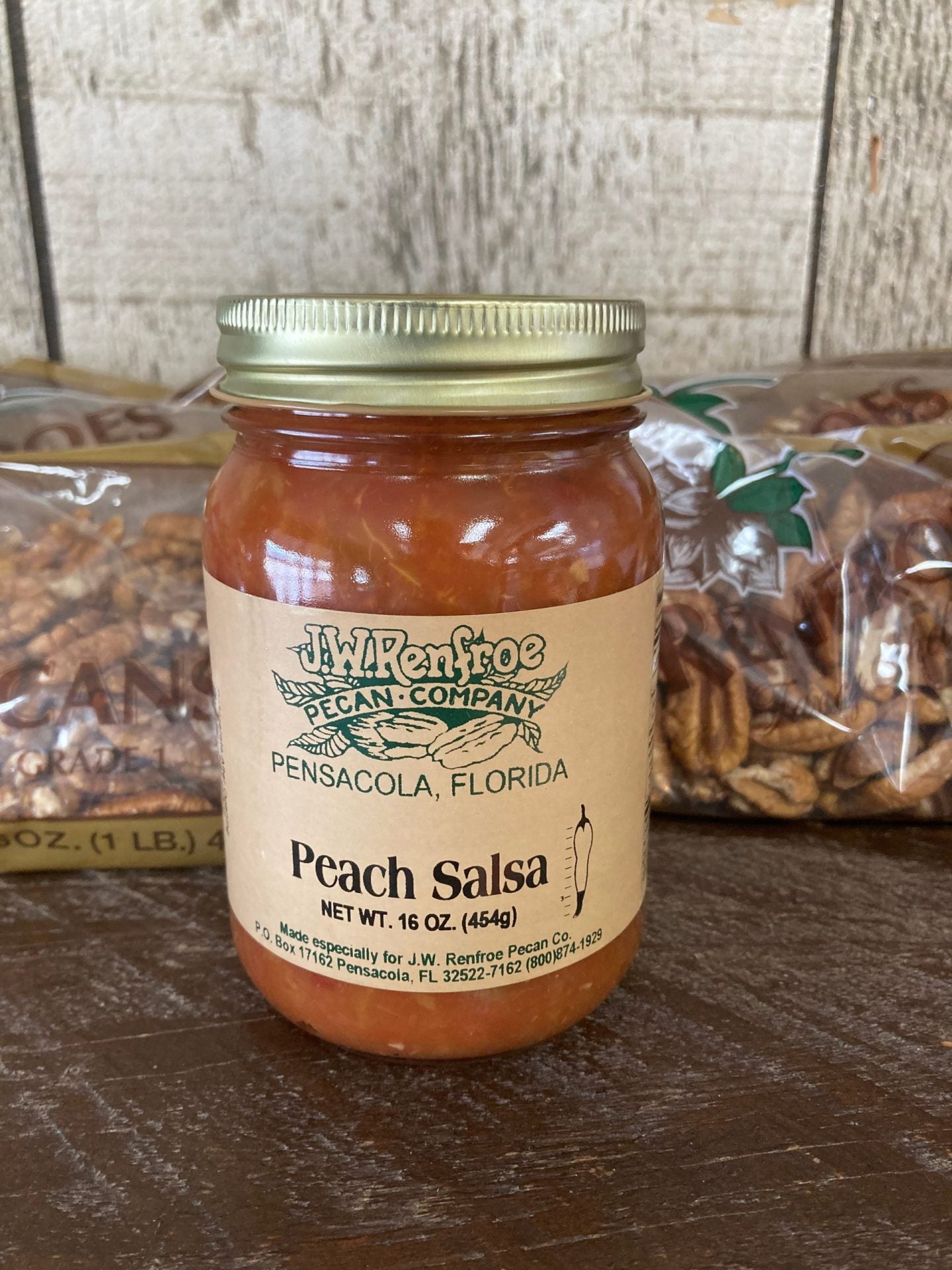 Peach Salsa - Renfroe Pecan Company Pensacola