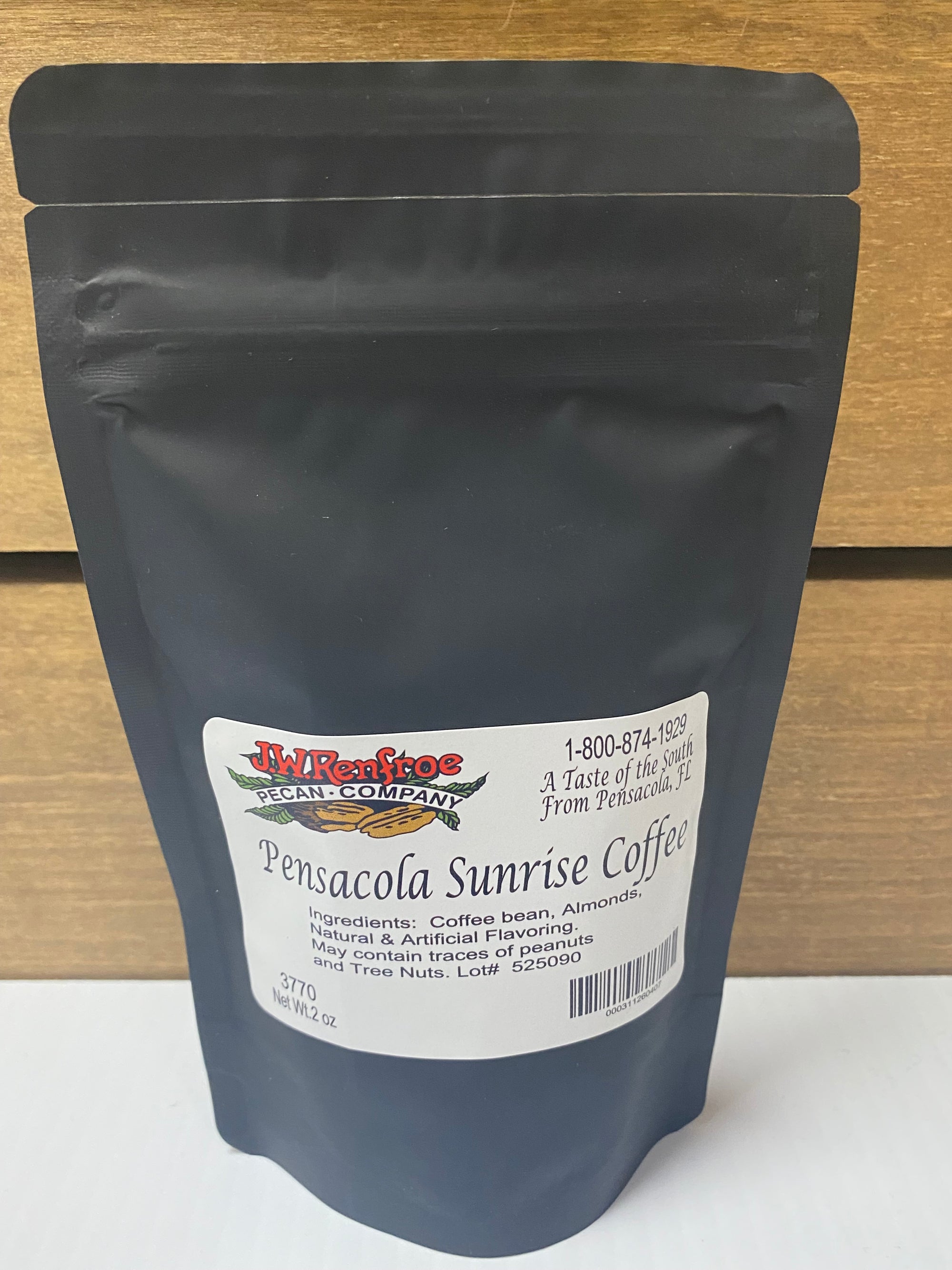Pensacola Sunrise Coffee Ground 2 oz - Renfroe Pecan Company, Pensacola FL