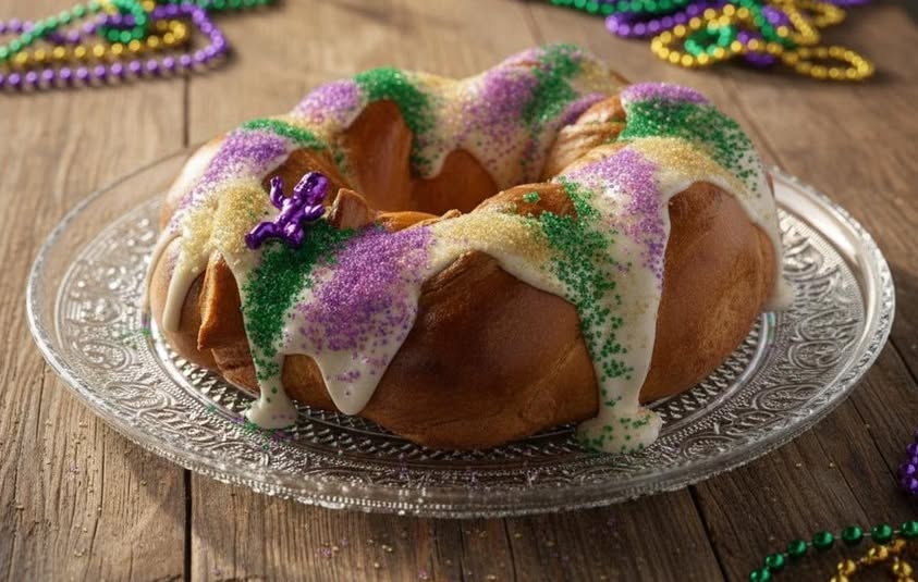 Renfroe Traditional Cinnamon King Cake