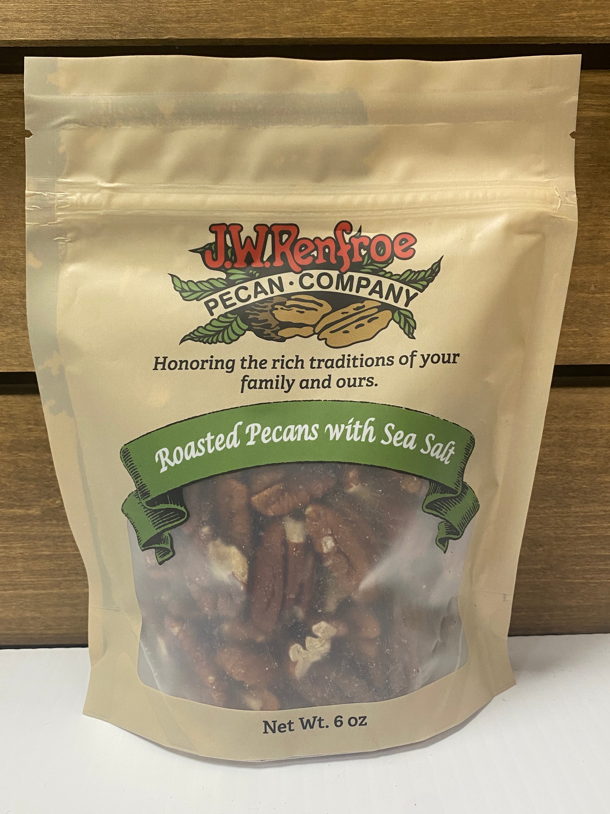 Roasted Pecans with Sea Salt