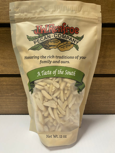 Slivered Almonds 12 oz – J.W. Renfroe Pecan Company