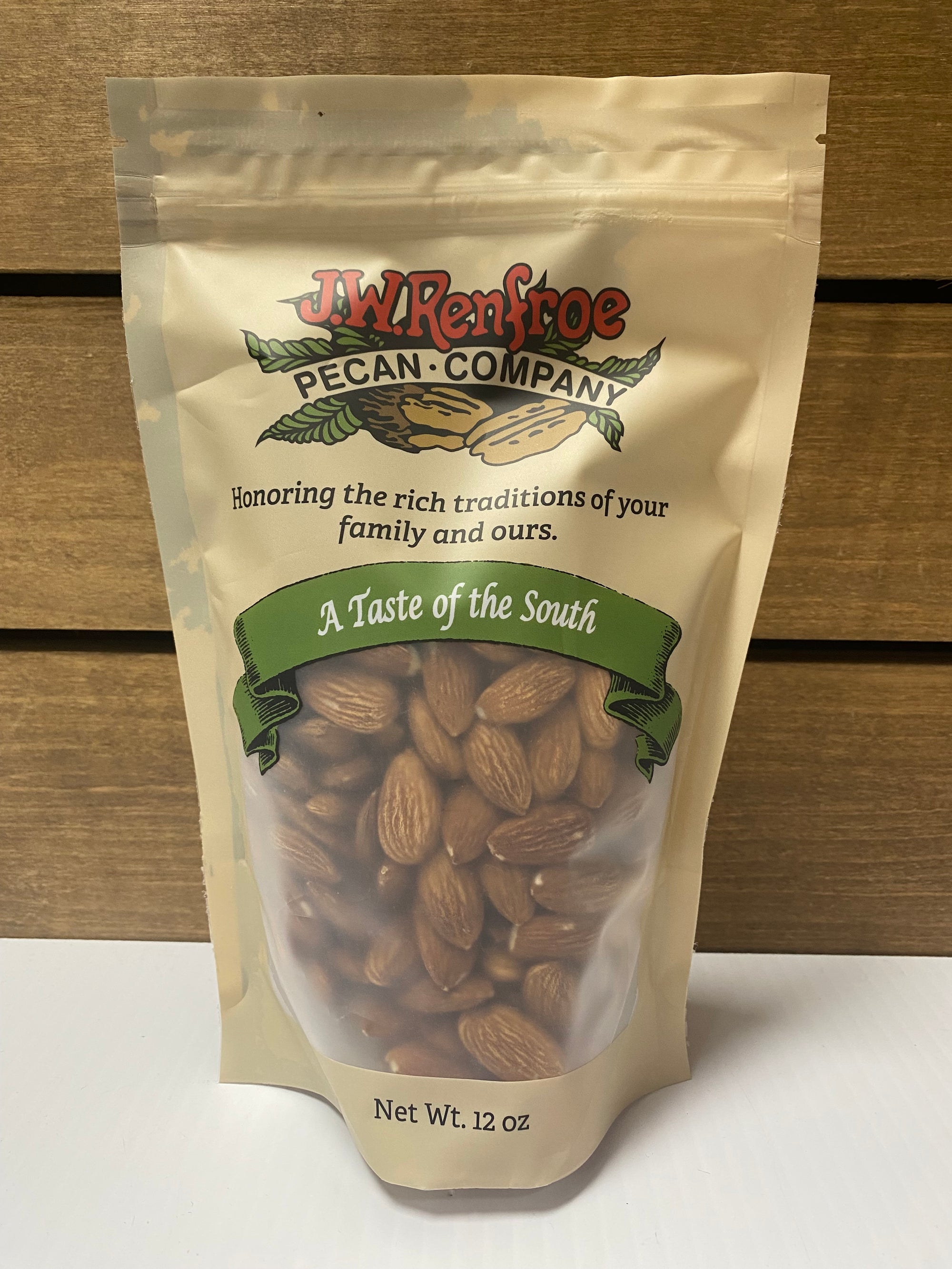 Whole Raw Almonds 12 oz